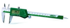 1110-150A Insize Digital Caliper 6" w Carbide Jaws & Cert