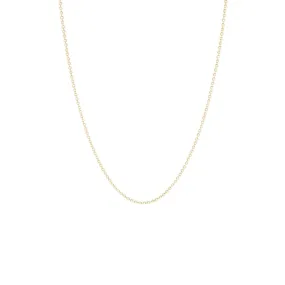 14KT Gold Cable Chain Necklace