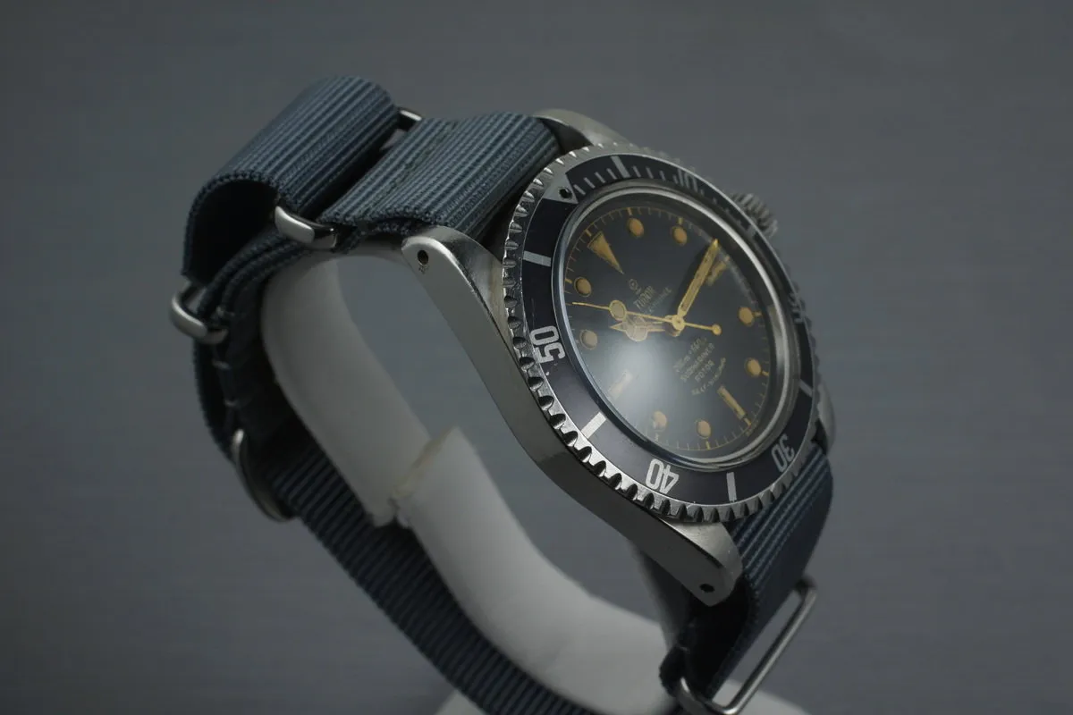 1963 Tudor Submariner  7928 PCG Gilt Chapter Ring Dial