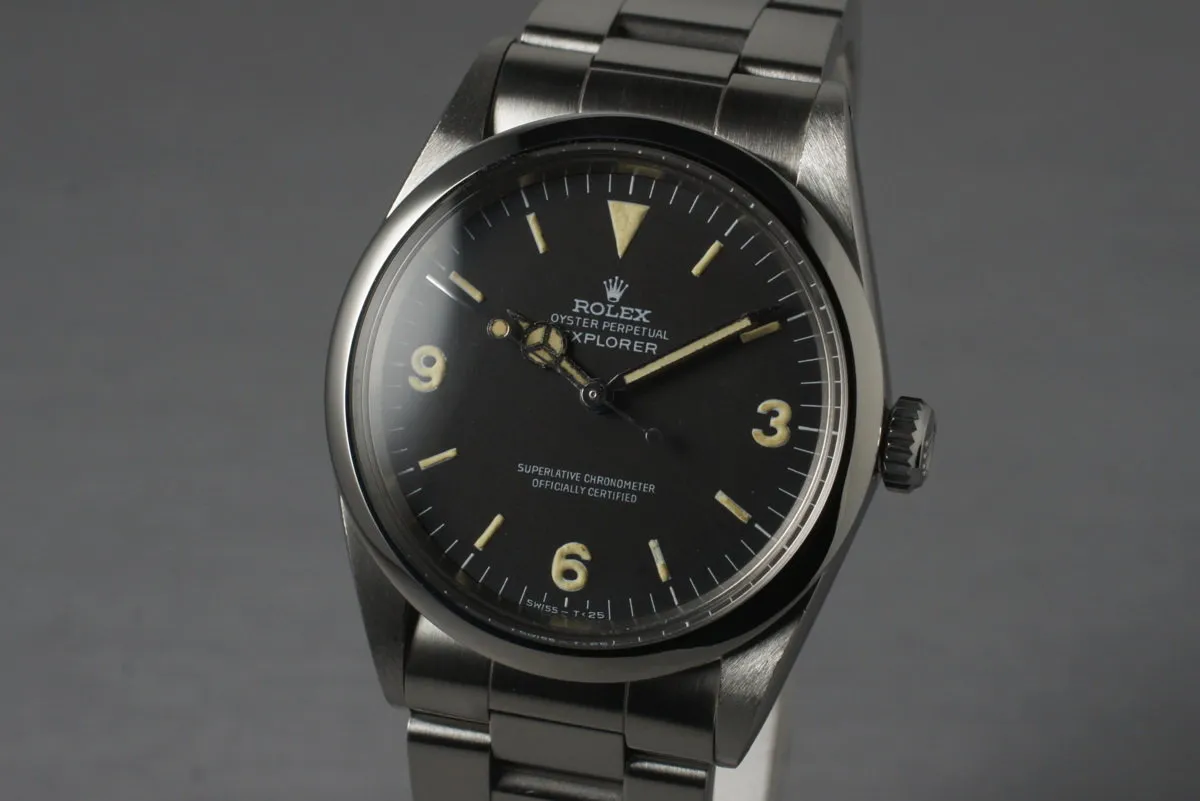 1966 Rolex Explorer 1 1016 with RSC Papers