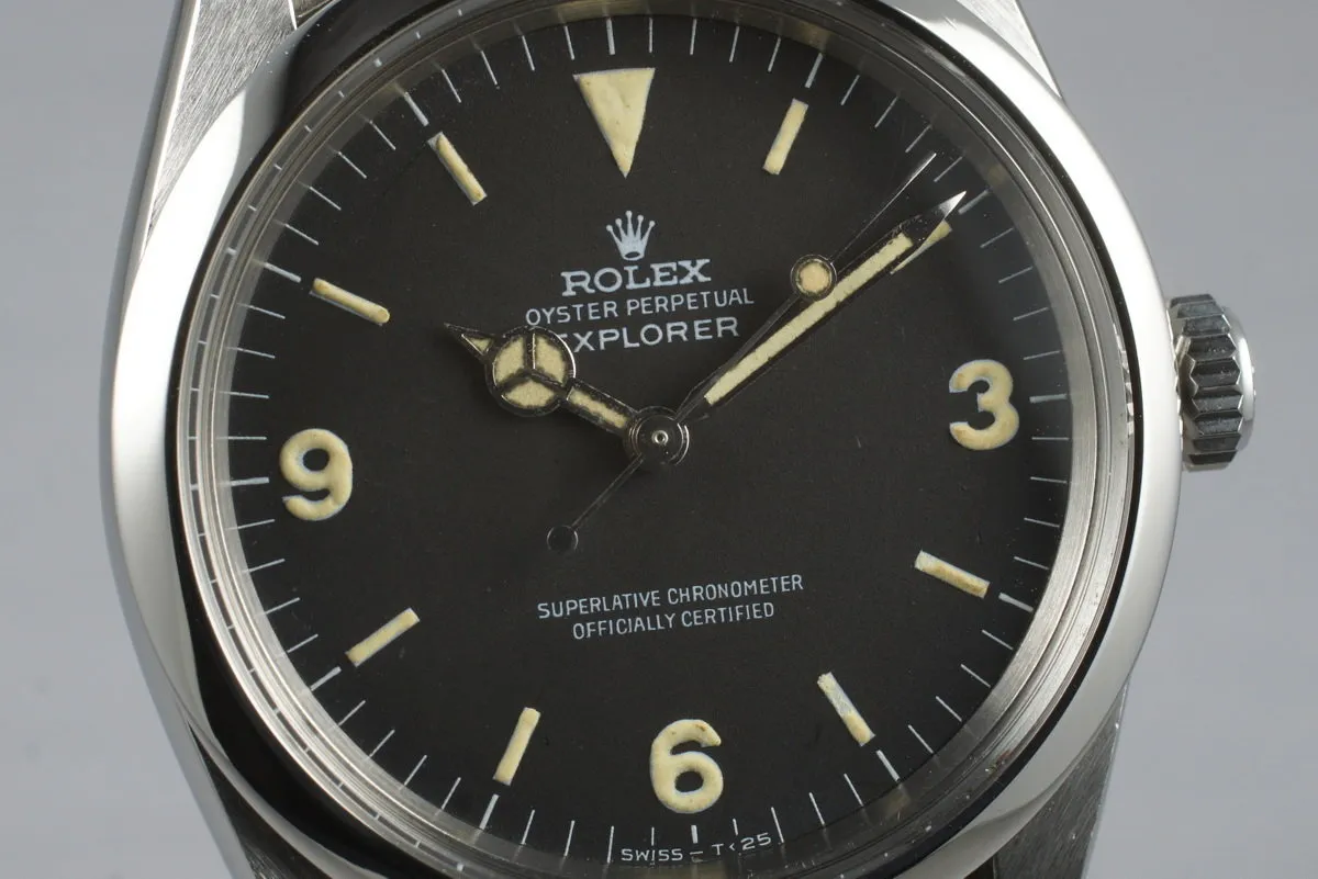 1966 Rolex Explorer 1 1016 with RSC Papers