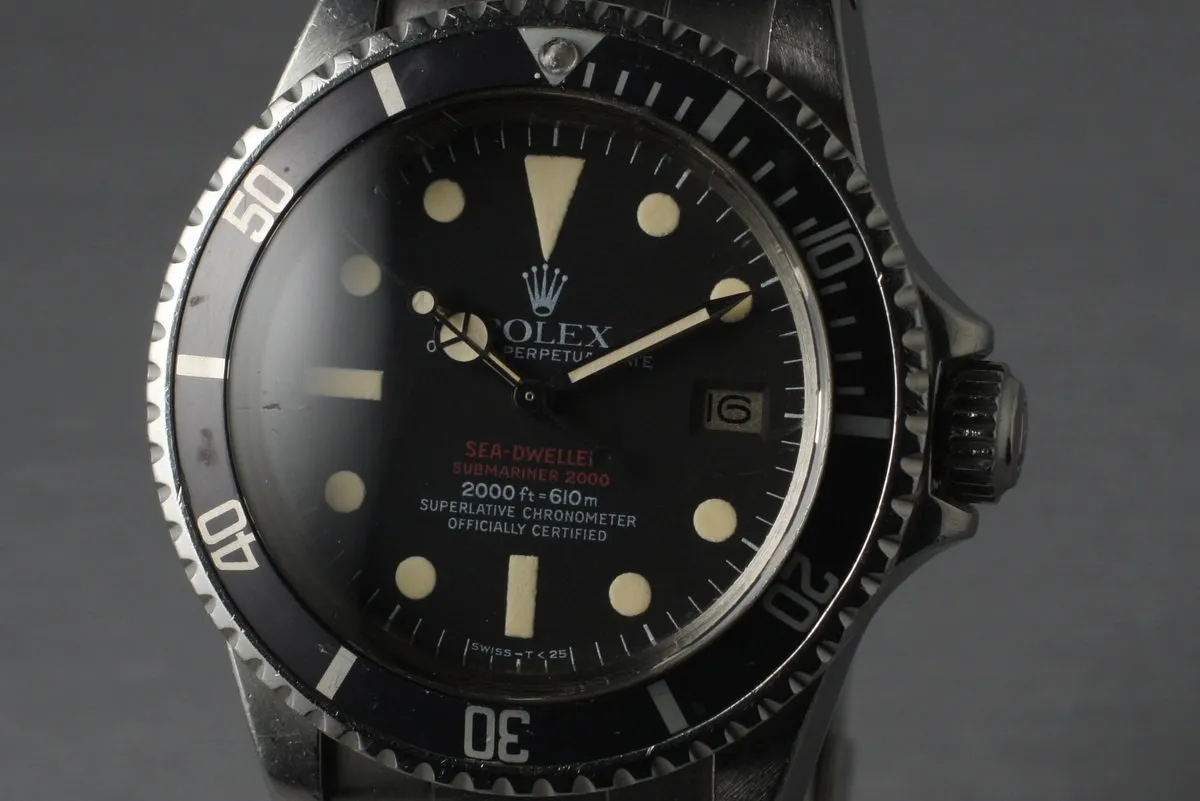 1978 Rolex Double Red Sea Dweller 1665 Mark 4