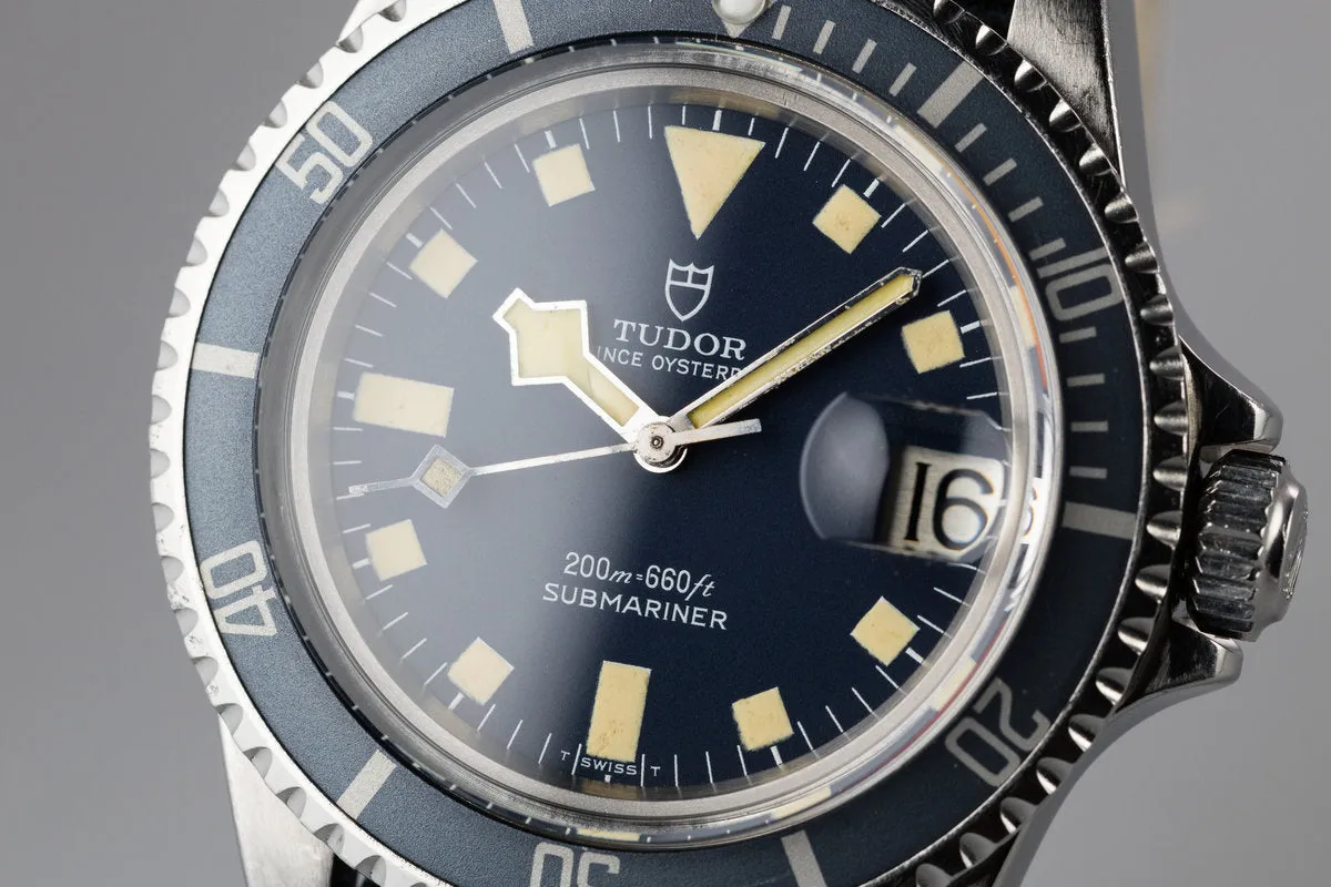 1980 Tudor Snowflake Submariner 94110 Blue