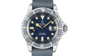 1980 Tudor Snowflake Submariner 94110 Blue