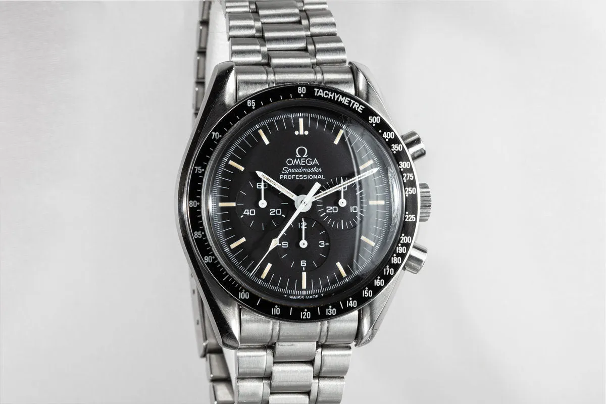 1995 Omega Speedmaster Professional 3592.50 with Box and Papers