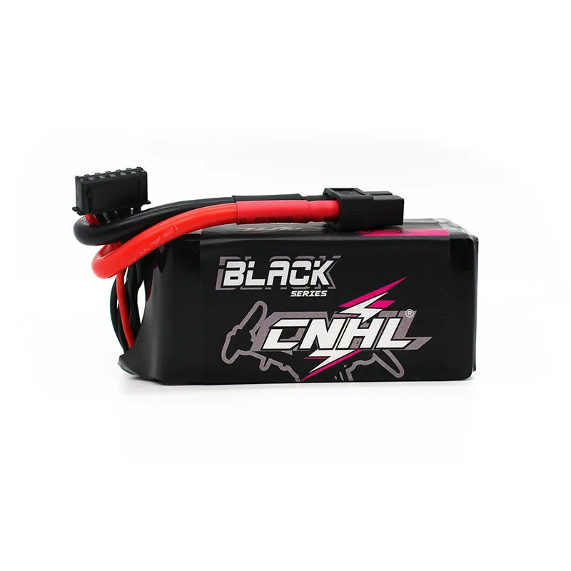 2 Packs CNHL Black Series 1100mAh 18.5V 5S 100C Lipo Battery with XT60 Plug - CA/UK Warehouse