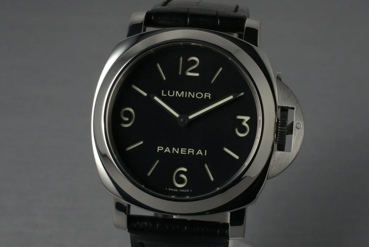 2008 Panerai PAM 112 Luminor with Box and Papers