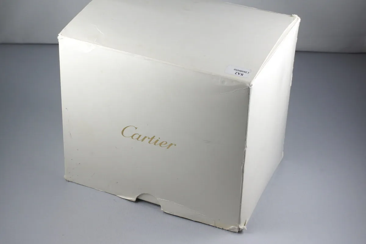 2009 Cartier Two Tone Quartz Tank Francaise 2465 with Box and Papers