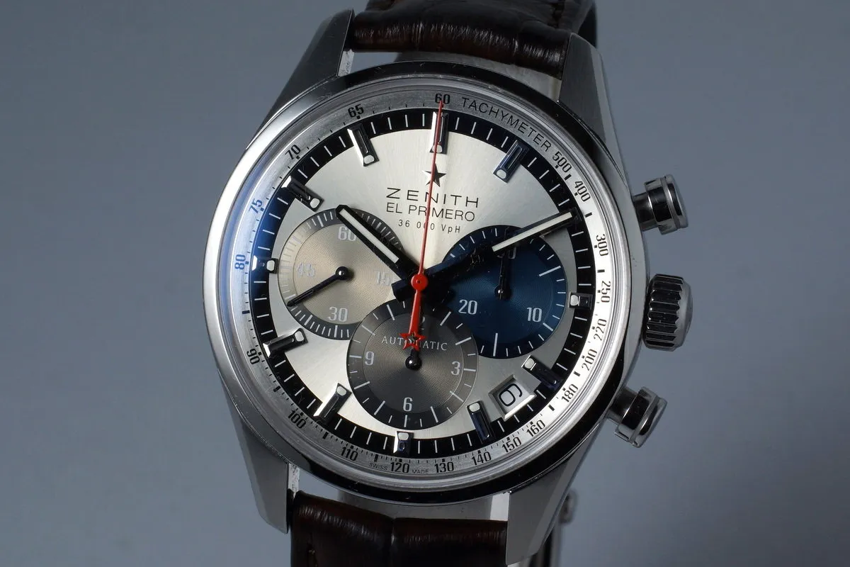 2013 Zenith El Primero 03.2150.400 Original 1969 with Box and Papers