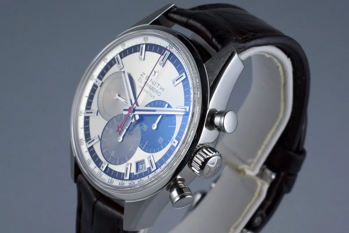 2013 Zenith El Primero 03.2150.400 Original 1969 with Box and Papers