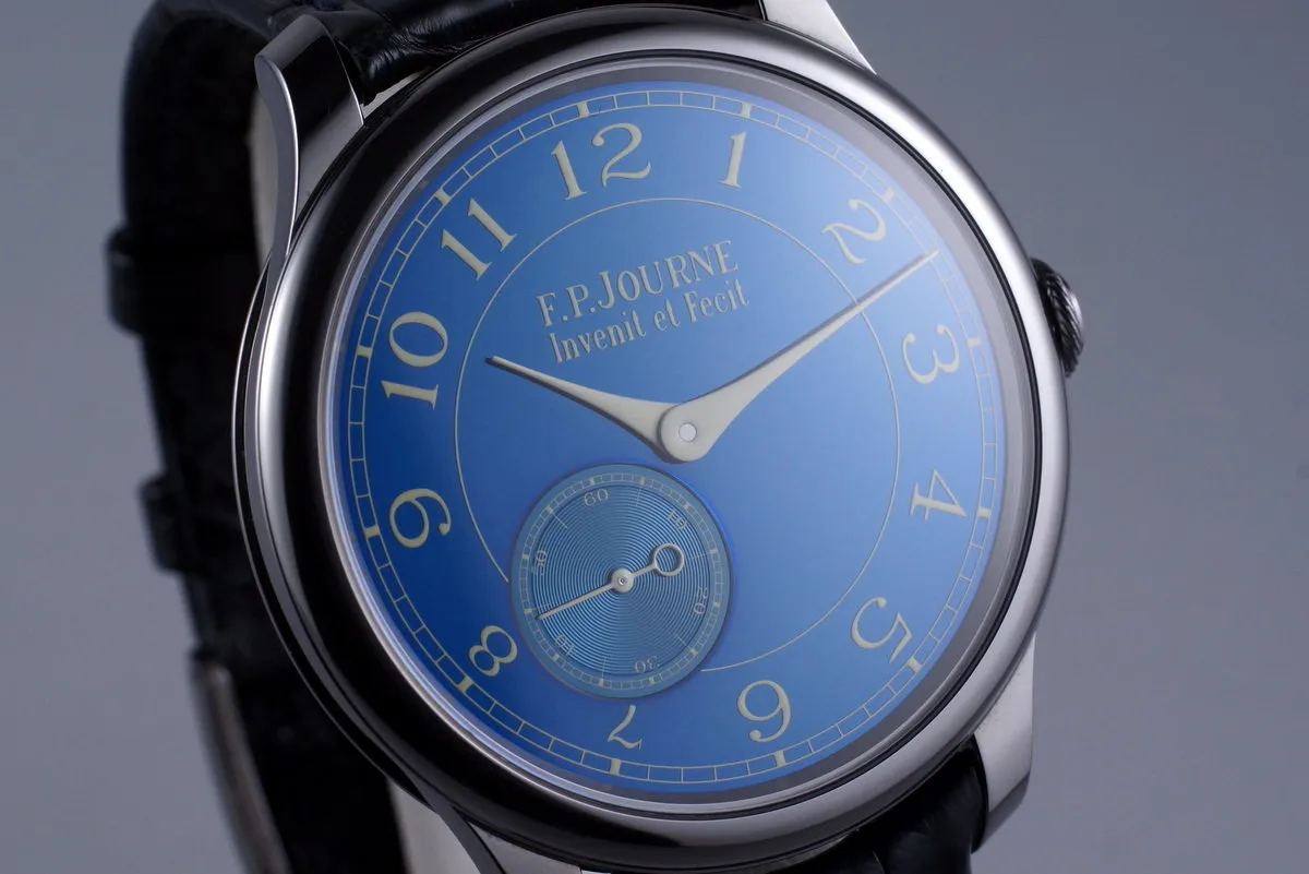 2014 F.P. Journe Chronometer Bleu with Box and Papers