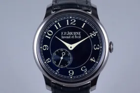 2014 F.P. Journe Chronometer Bleu with Box and Papers