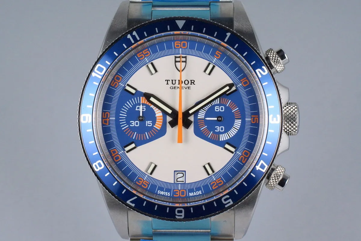 2014 Tudor Heritage Chrono 70330 with Box and Papers MINT