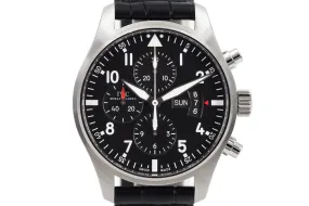 2015 IWC Pilot’s Chronograph IW377701 with Box and Papers