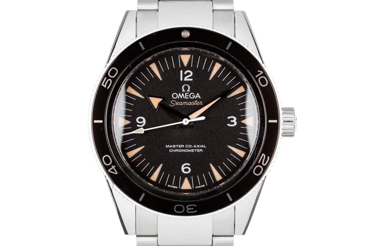 2015 Omega Seamaster with Box and Papers