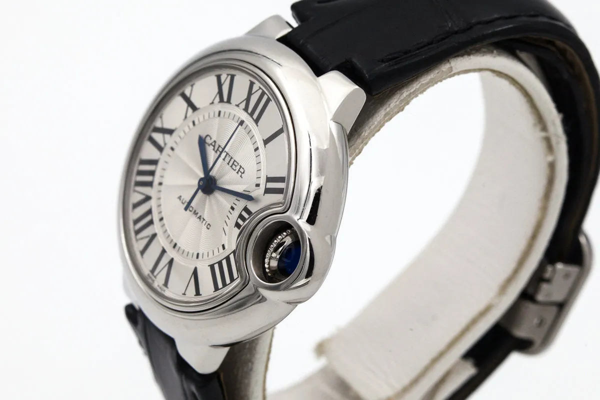 2016 Cartier Balon Bleu Roman Numeral Dial with Box and Papers