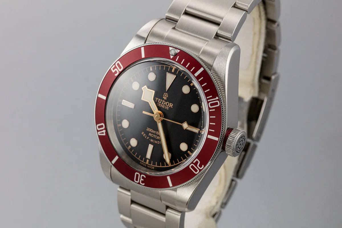 2016 Tudor Black Bay 79220 Red Bezel with Box and papers