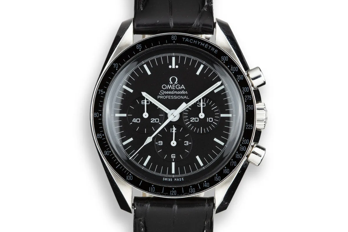 2017 Omega Speedmaster Professional 311.30.42.30.01.005 with Box and Papers