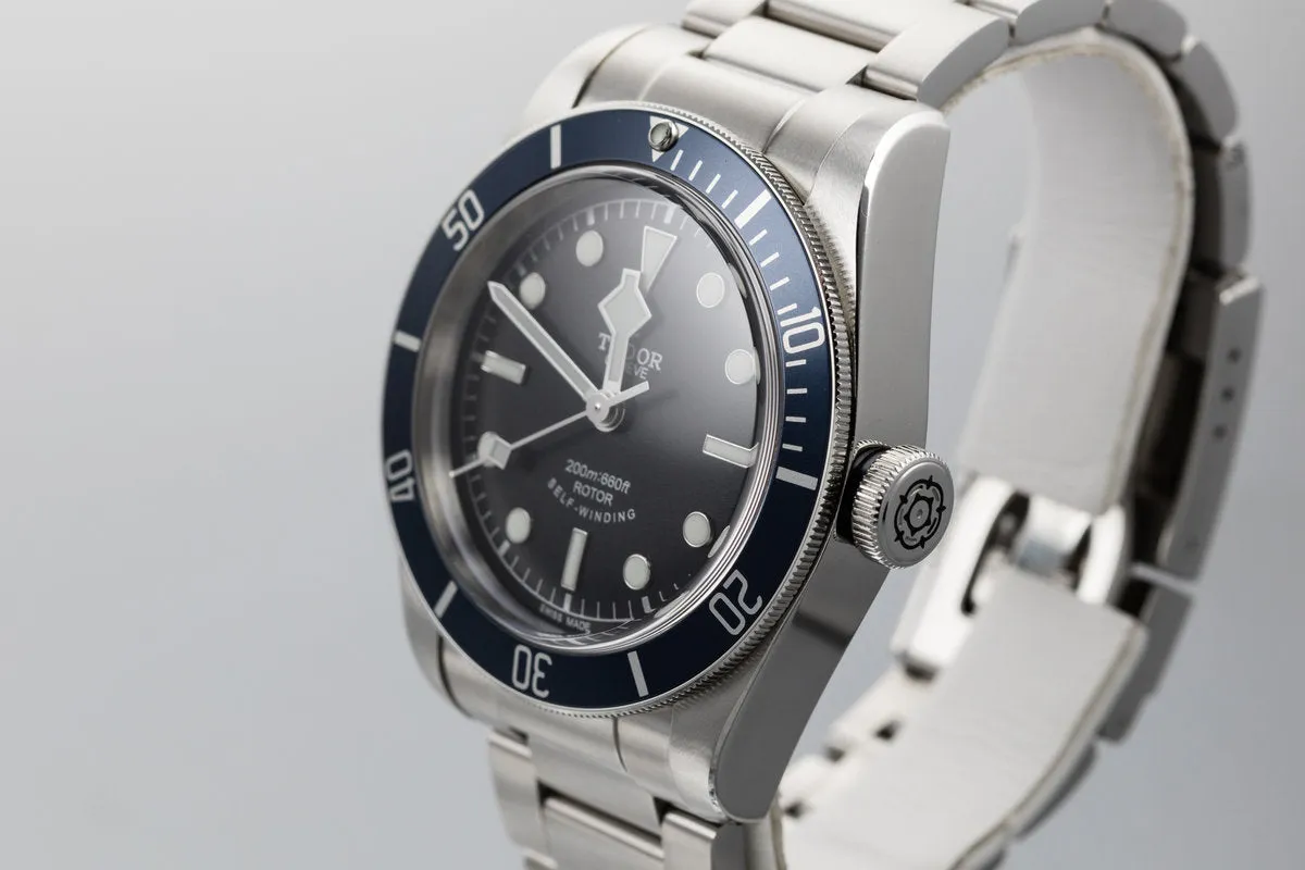 2017 Tudor Blackbay 79220 with Blue Bezel Insert with Box