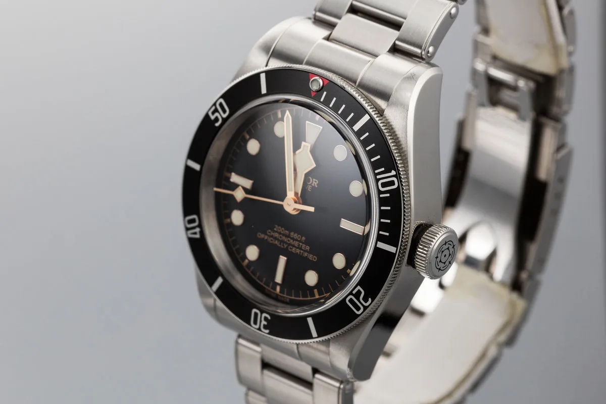 2017 Tudor Heritage Black Bay with Box and Papers