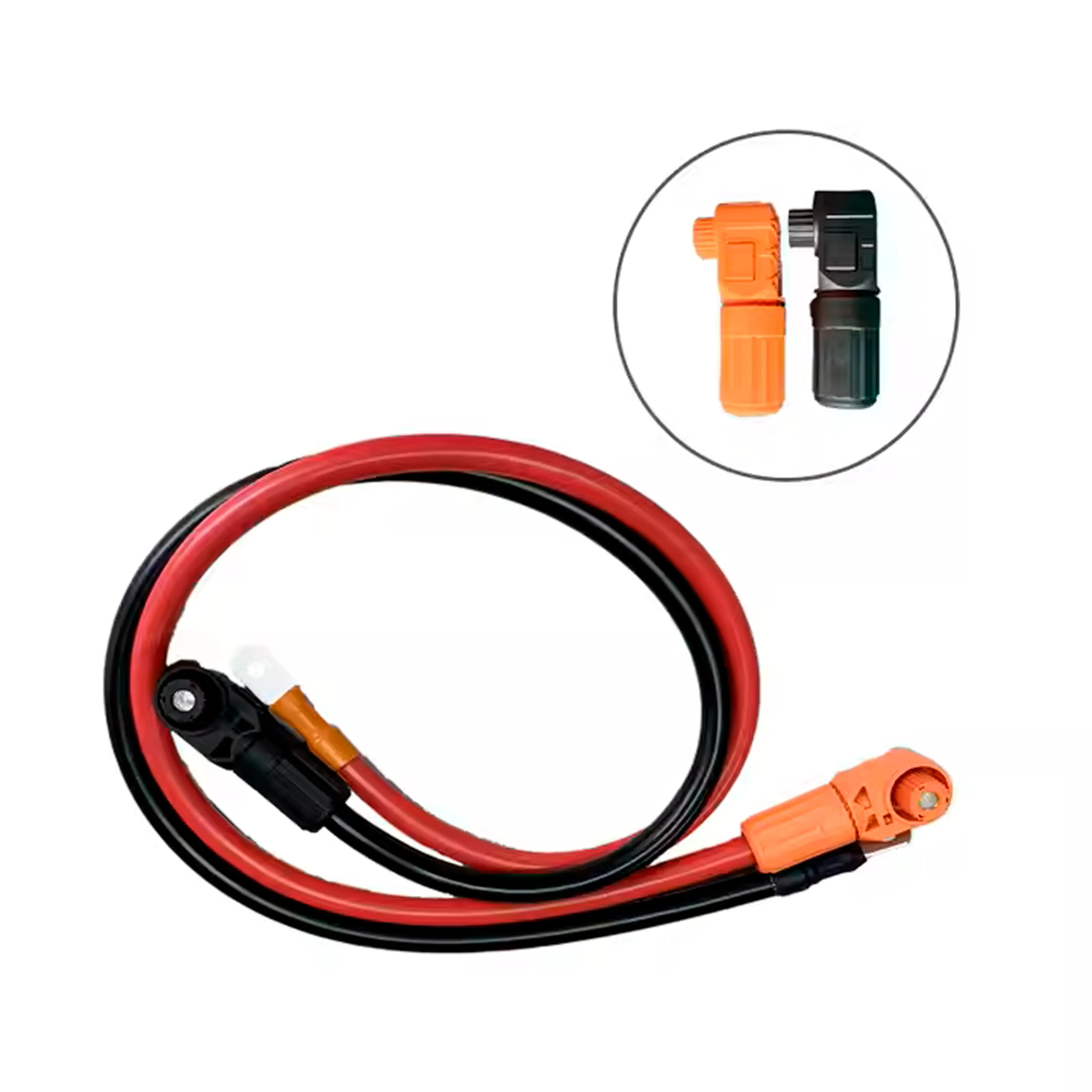 48V EEL Battery Box Inverter Connection Silicone 2M socket Cable for CCS DIY Case