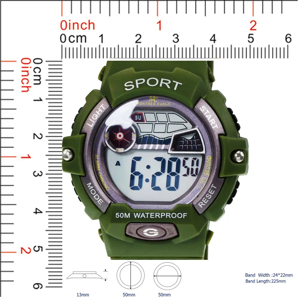 8672- B8 Digital Watch