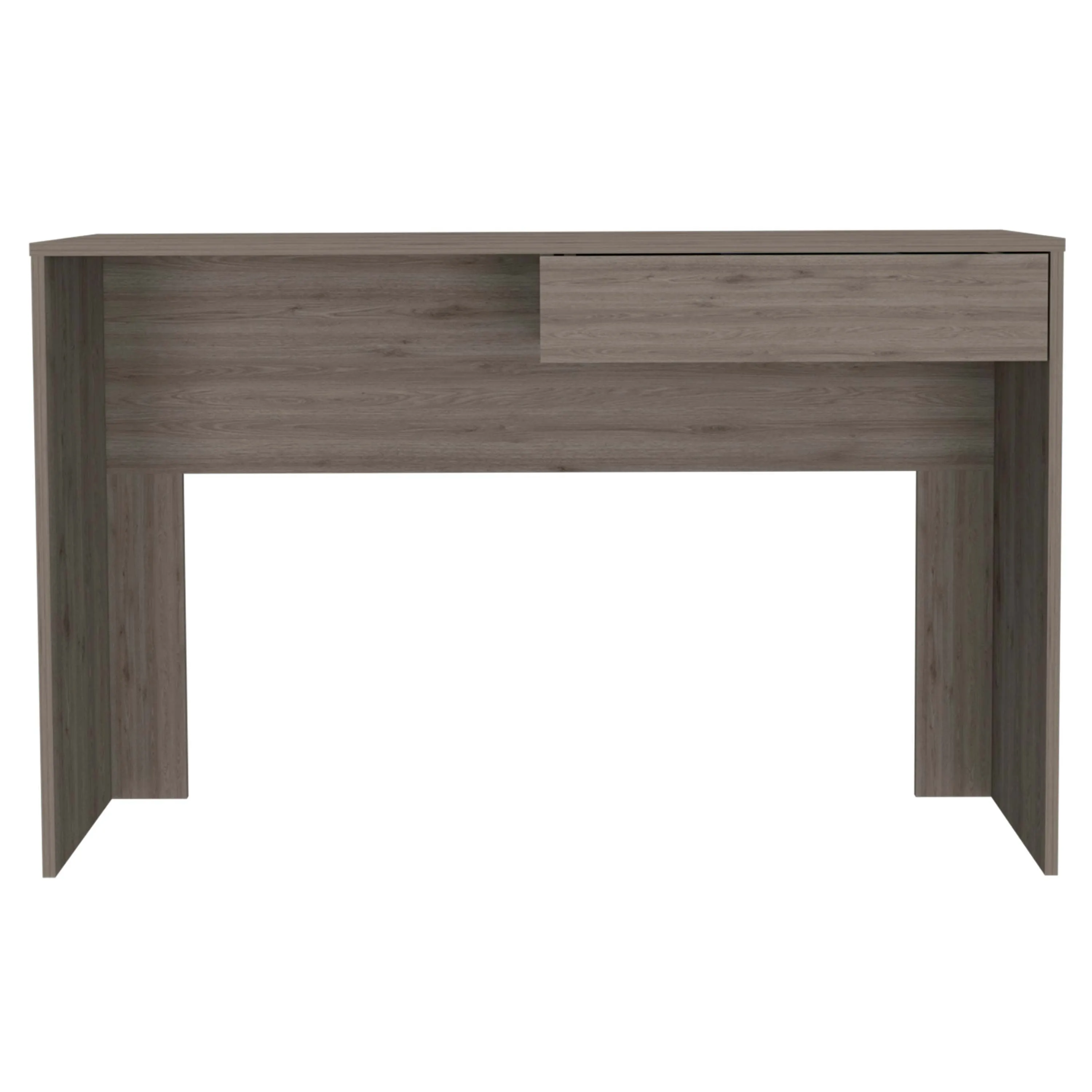 Acanto 1 Drawer Writing Computer Desk, Light Gray