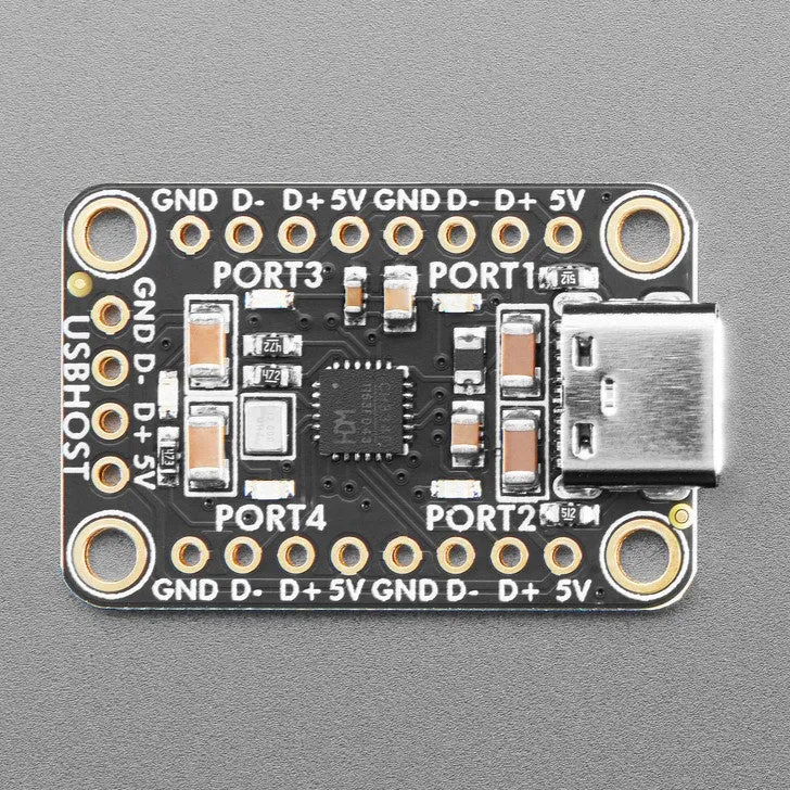 Adafruit CH334F Mini 4-Port USB Hub Breakout