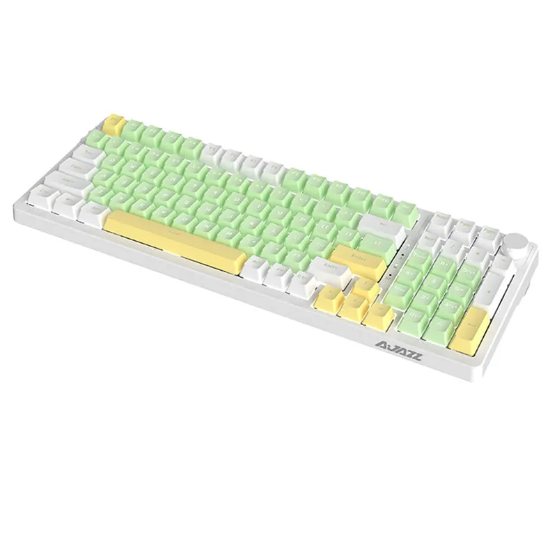 Ajazz AK992 Hot-swappable Gasket 3-Mode Mechanical Keyboard