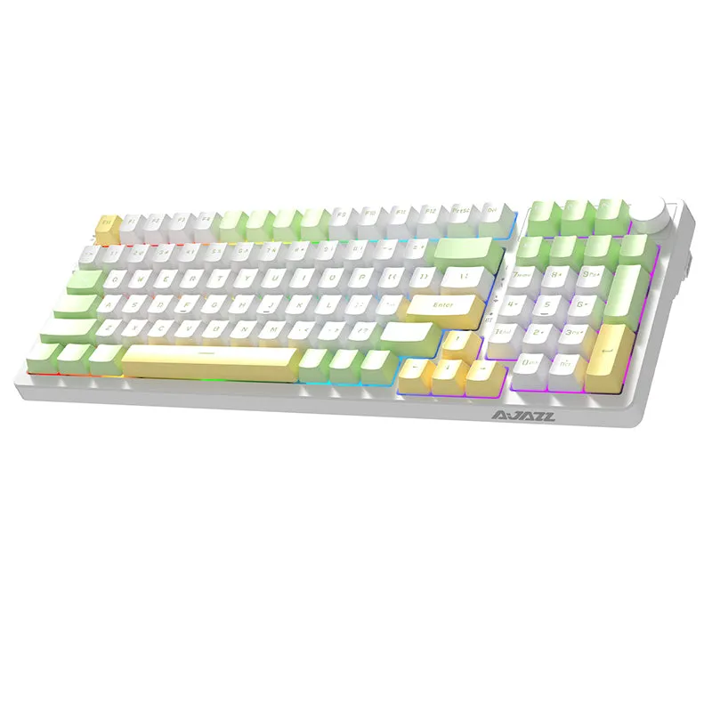 Ajazz AK992 Hot-swappable Gasket 3-Mode Mechanical Keyboard