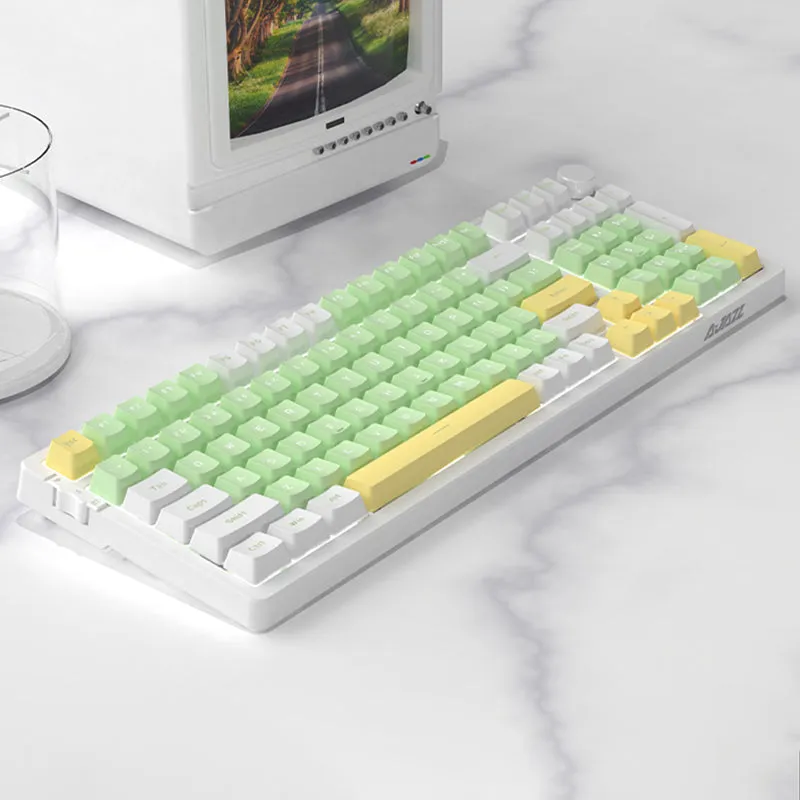 Ajazz AK992 Hot-swappable Gasket 3-Mode Mechanical Keyboard