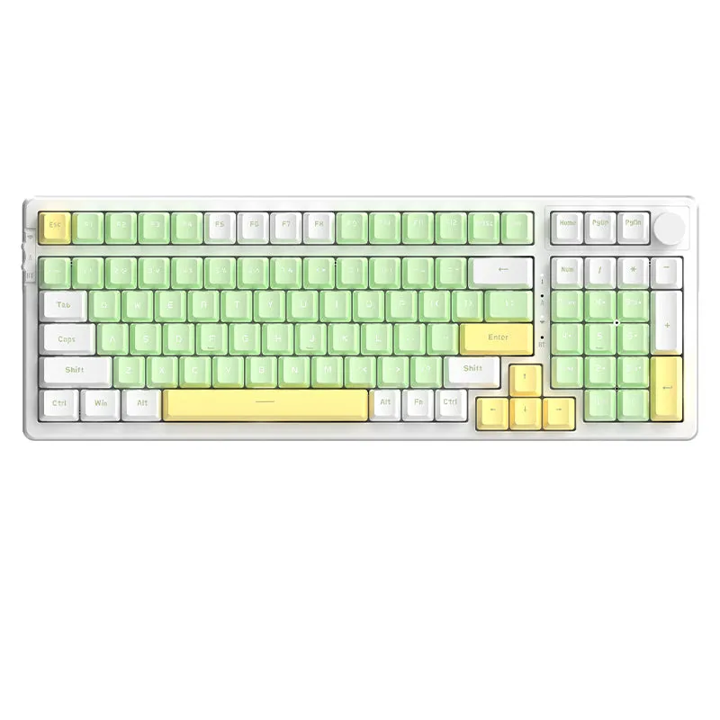 Ajazz AK992 Hot-swappable Gasket 3-Mode Mechanical Keyboard