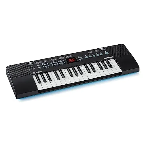 Alesis Melody 32 – Electric Keyboard Digital Piano with 32 Keys, Speakers, 300 Sounds, 300 Rhythms, 40 Songs, USB-MIDI Connectivity and Piano Lessons