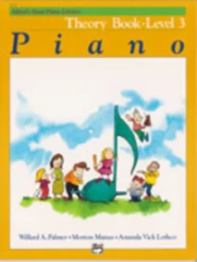 Alfred's Basic Piano Library: Theory Book 3