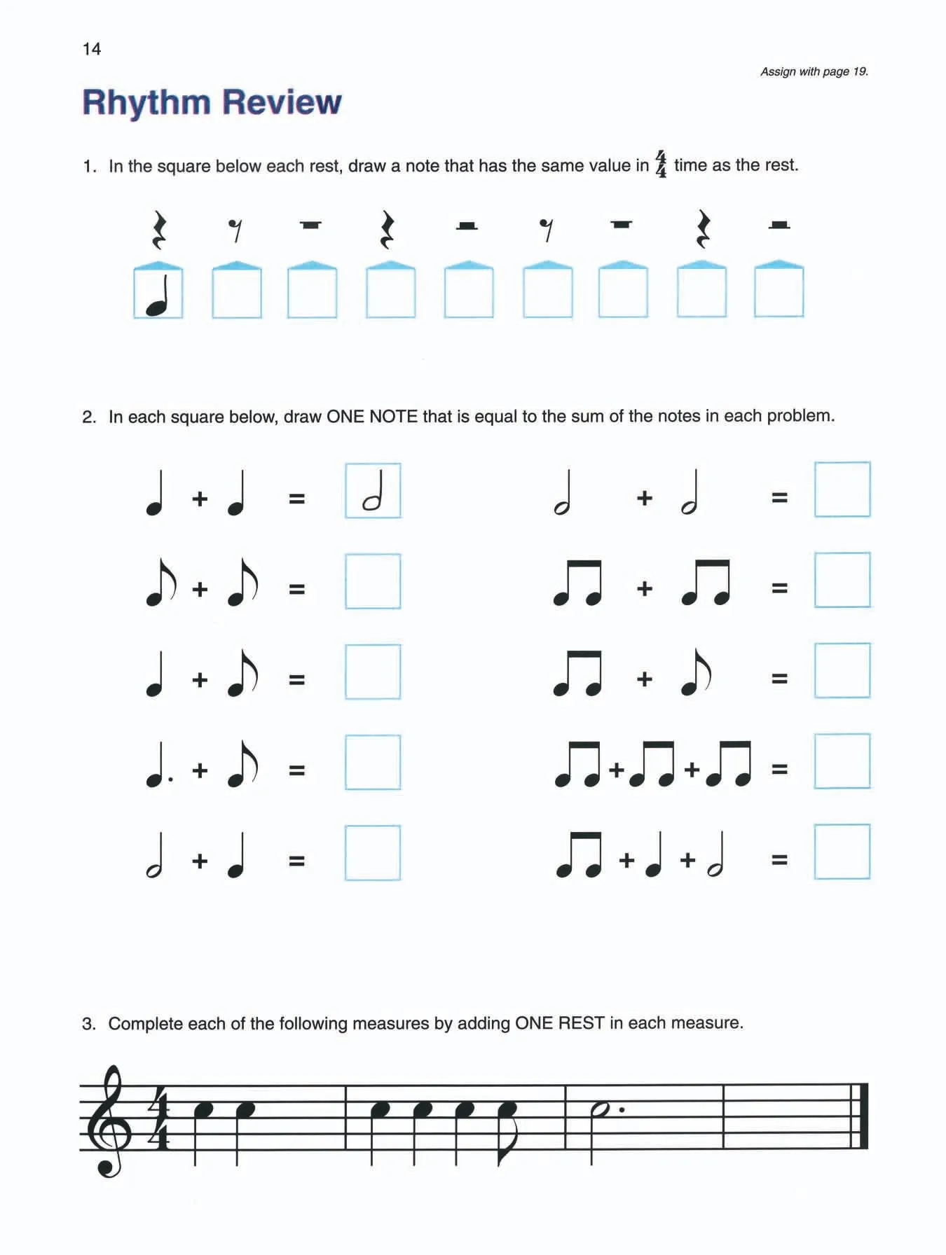 Alfred's Basic Piano Theory Book Level 2