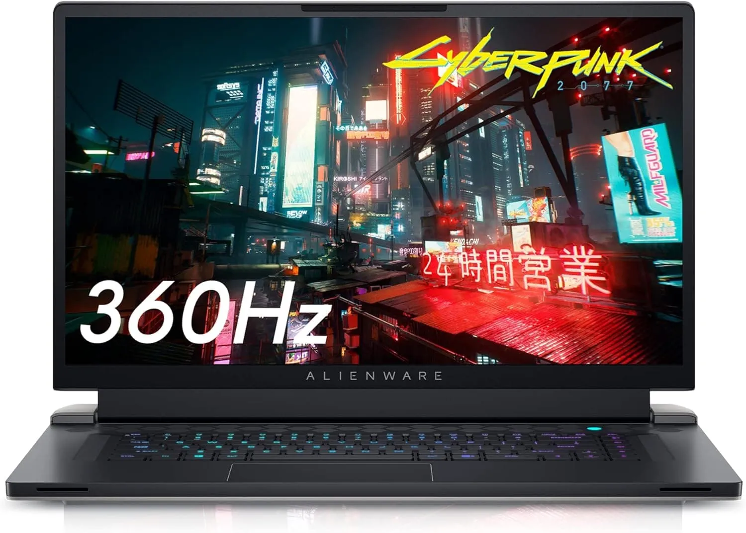 Alienware x17 R2 Gaming Laptop - 17.3" FHD 360Hz, Intel i7-12700H, RTX 3080 Ti, 32GB RAM, 1TB SSD, Windows 11 Home (Lunar Light)