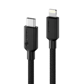 ALOGIC, ELPC8P01-BK, mobile phone cable, 1 m, USB C, Lightning , Black