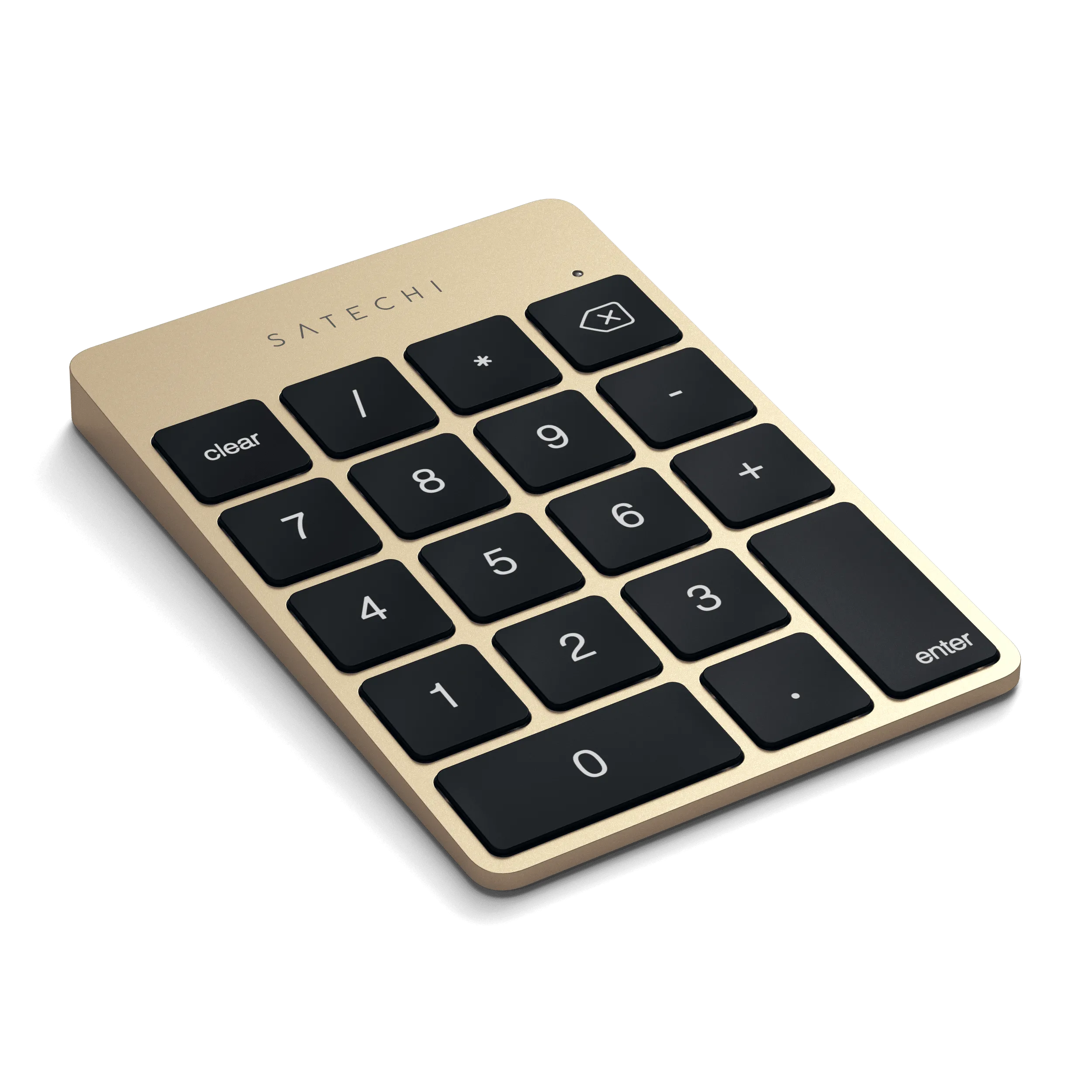 Aluminum Slim Rechargeable Bluetooth Keypad