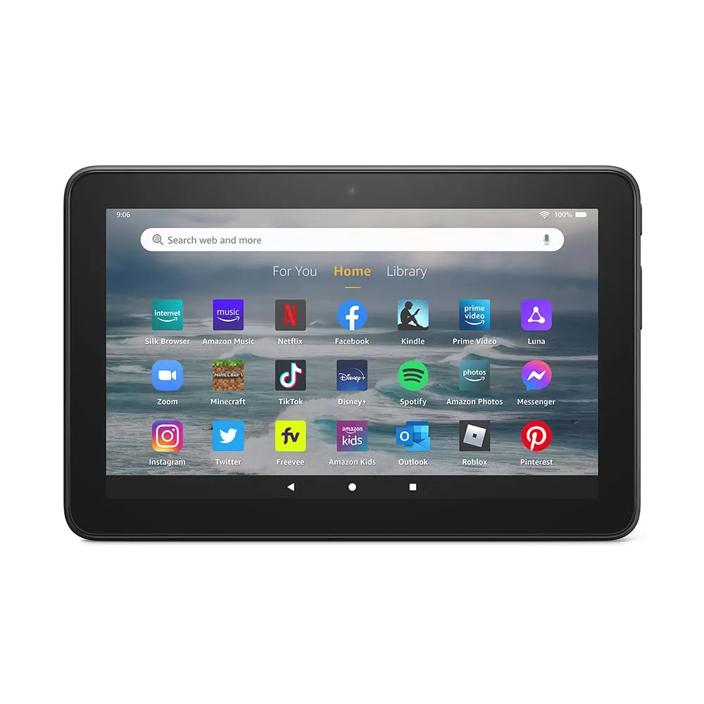 Amazon Fire 7 tablet (newest model) 7” display, read and watch, under $80 with 10-hour battery life, 32 GB, Black