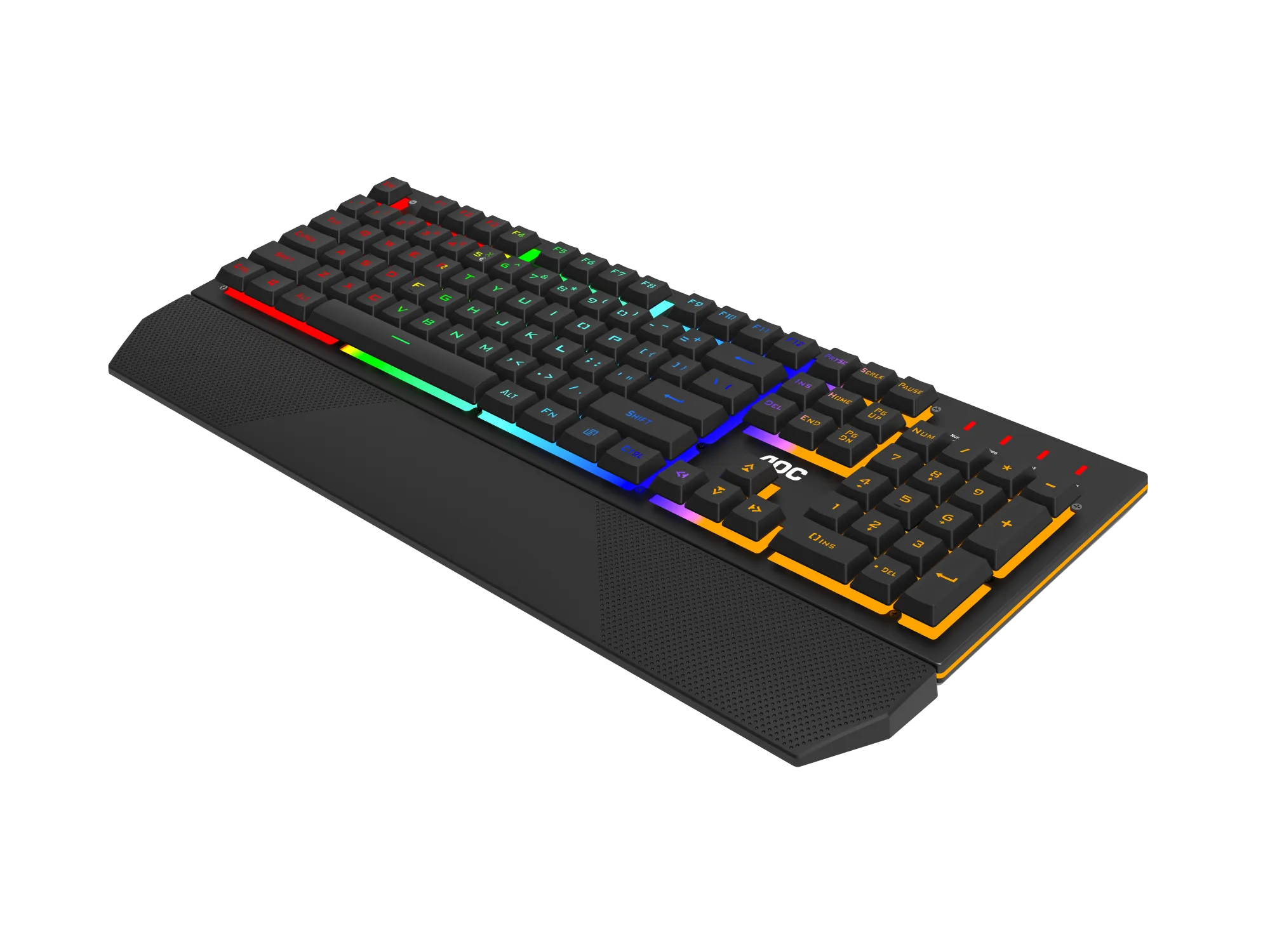 AOC GK200 RGB Membrane Mechanical Gaming Keyboard