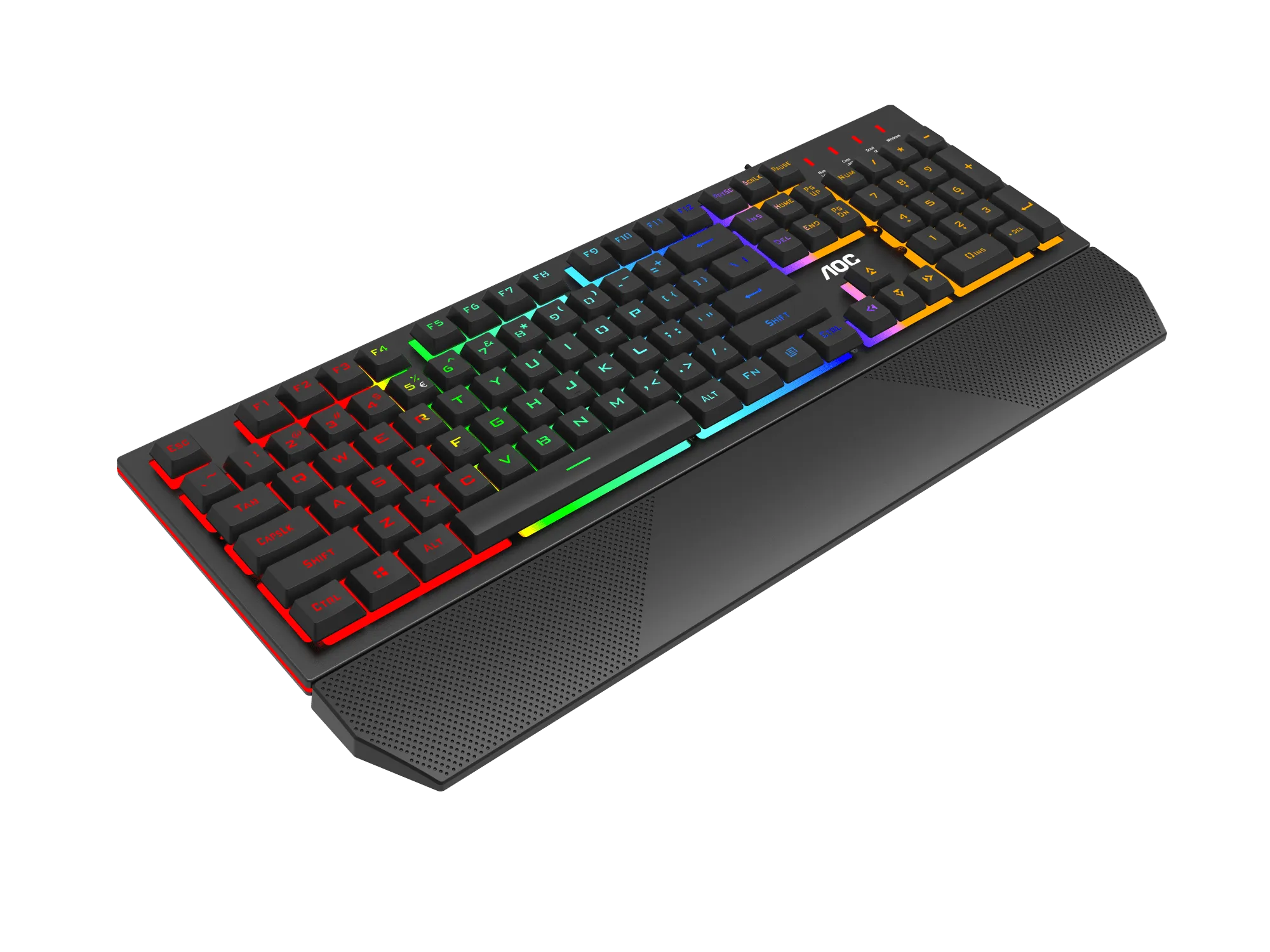 AOC GK200 RGB Membrane Mechanical Gaming Keyboard