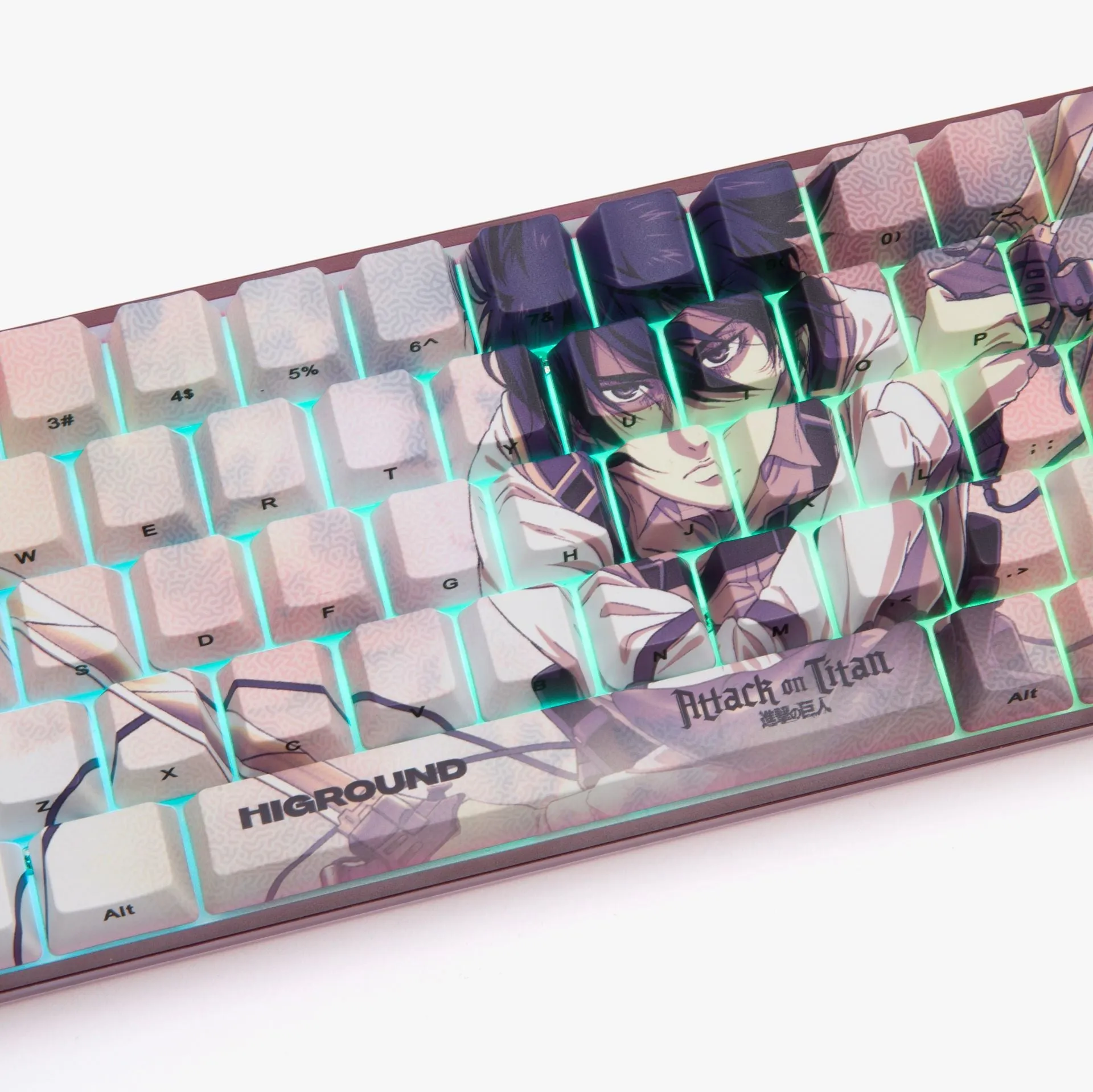 AOT2 x HG Basecamp 65HE Keyboard - MIKASA