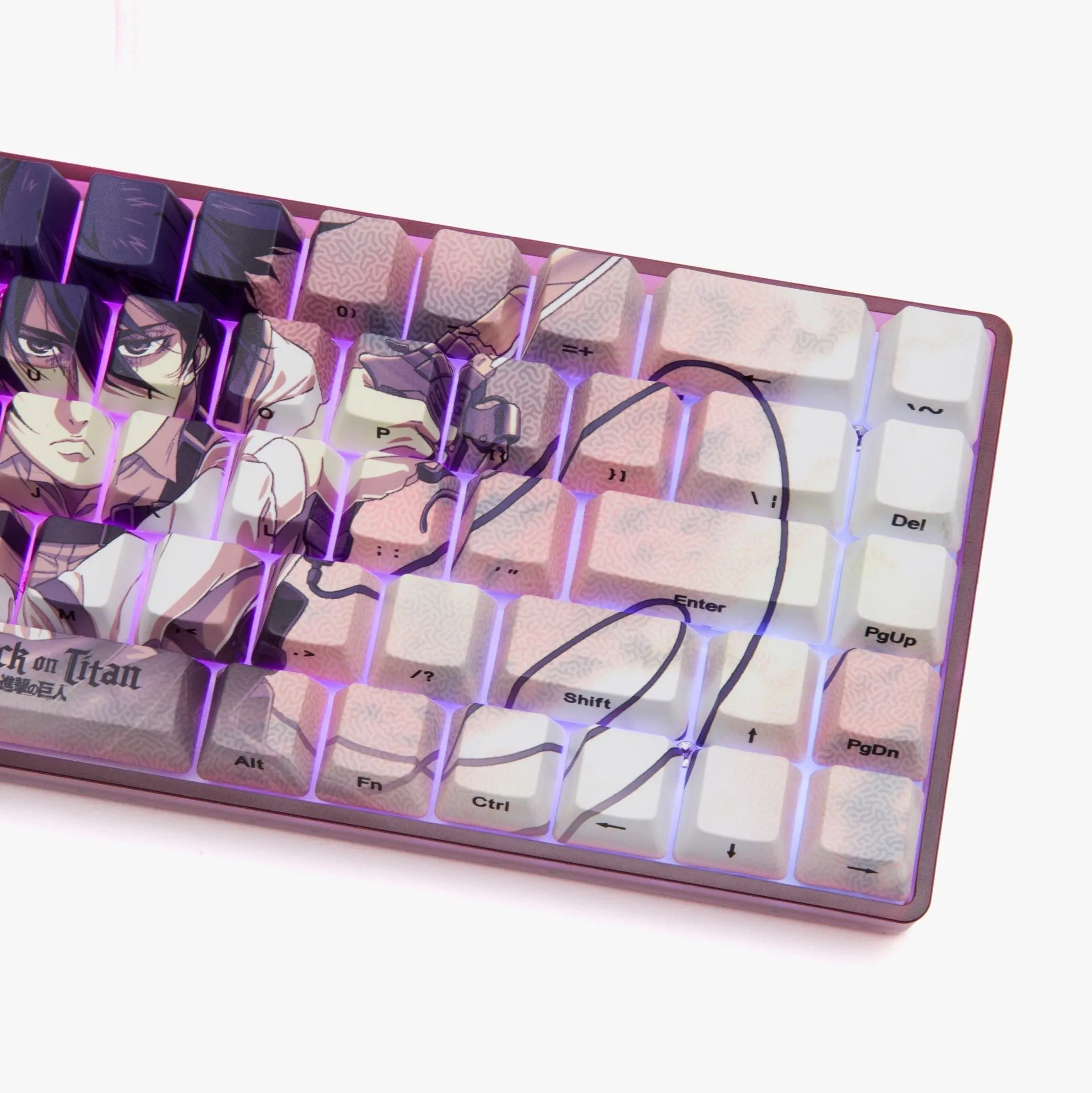 AOT2 x HG Basecamp 65HE Keyboard - MIKASA