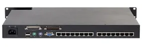 APC KVM0116A | KVM 2G | Analog | 1 Local User | 16 ports | Black (KVM0116A)