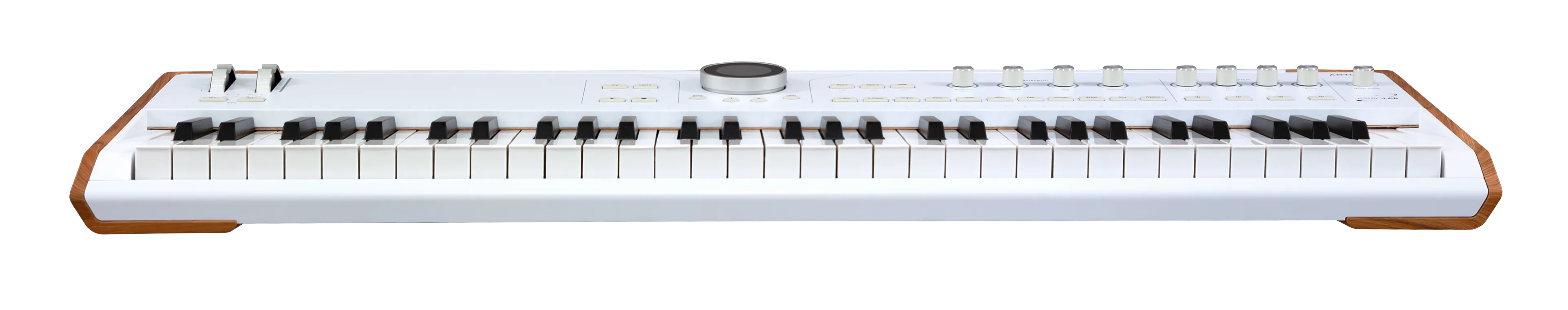 Arturia ASTROLAB61WH Semi-Weighted Stage Keyboard With Aftertouch (White) - 61 Keys