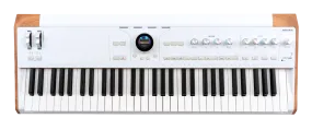 Arturia ASTROLAB61WH Semi-Weighted Stage Keyboard With Aftertouch (White) - 61 Keys