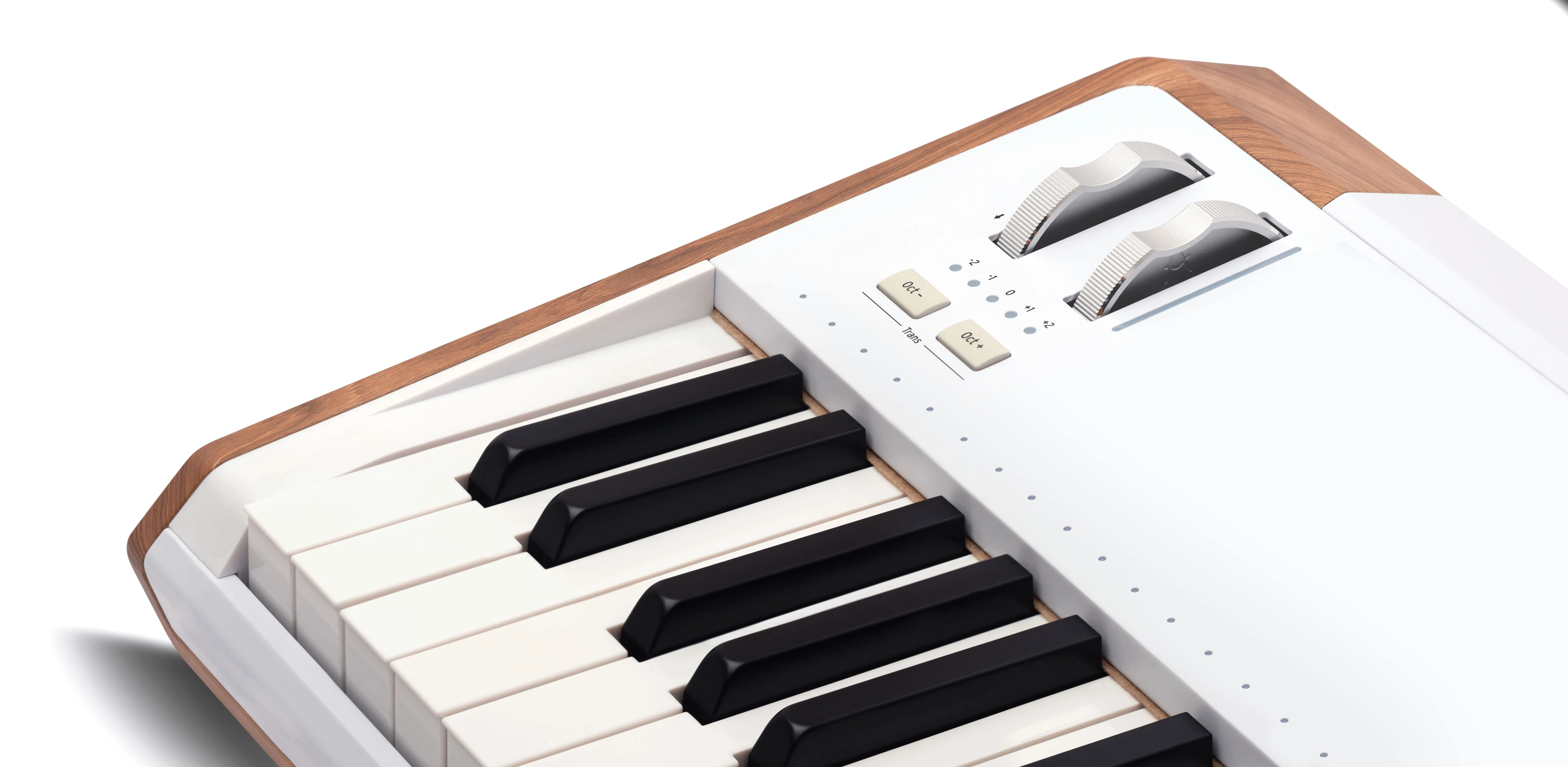 Arturia ASTROLAB61WH Semi-Weighted Stage Keyboard With Aftertouch (White) - 61 Keys