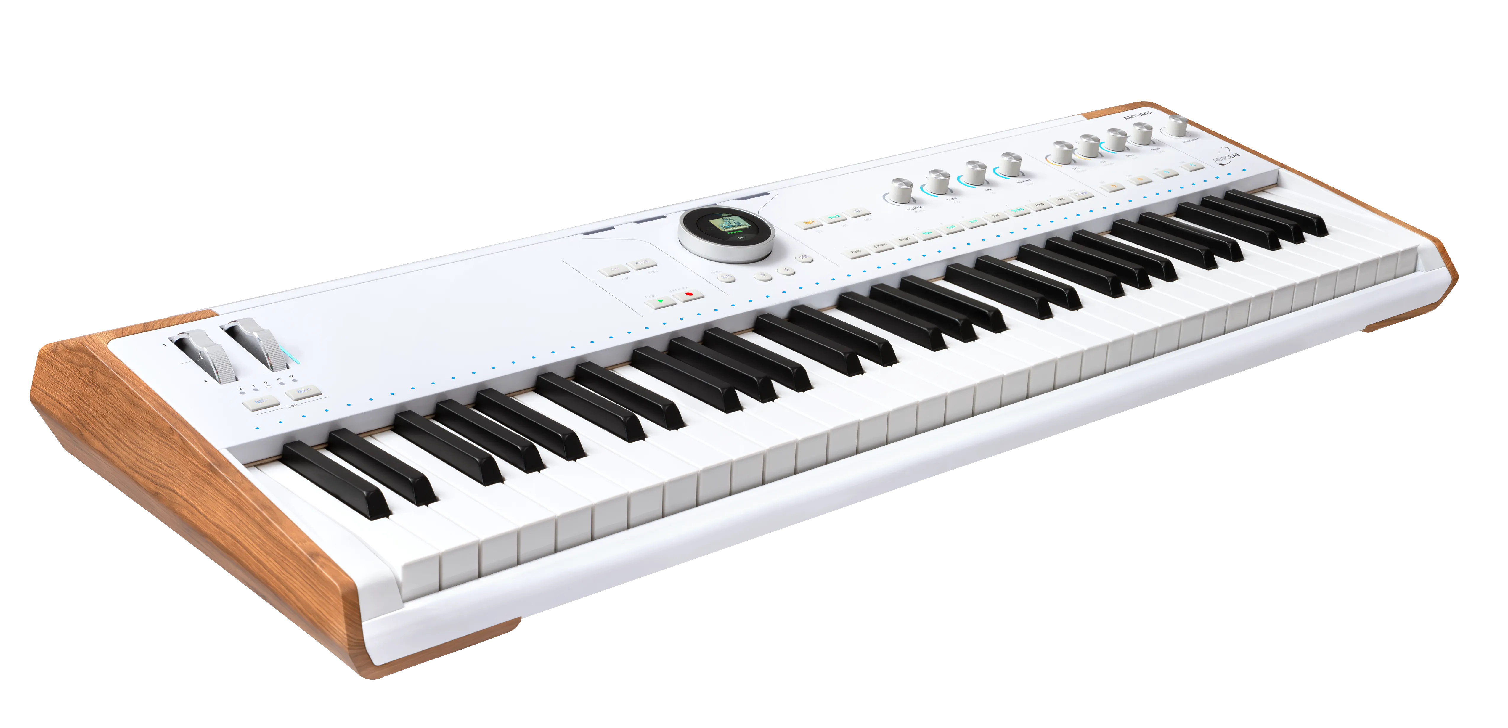 Arturia ASTROLAB61WH Semi-Weighted Stage Keyboard With Aftertouch (White) - 61 Keys