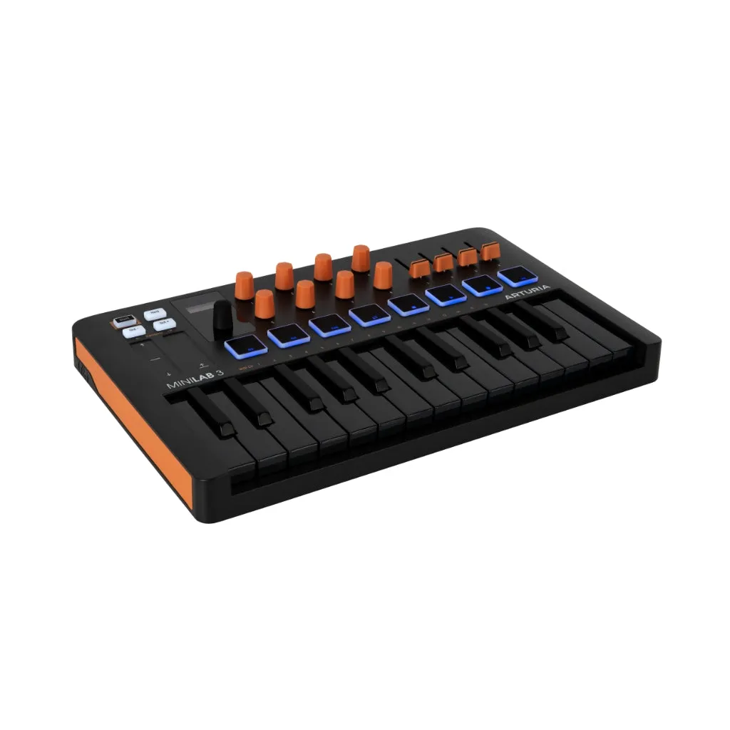 Arturia Minilab 3 25-Note Keyboard - Limited Edition Orange