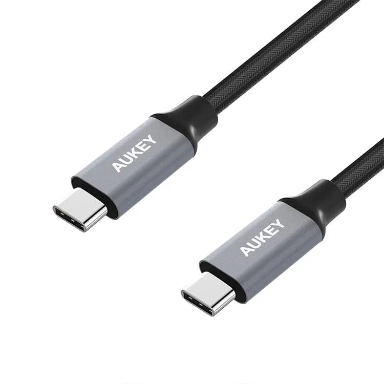 AUKEY® Braided USB-C 2.0 to USB-C Cable (6.6ft)